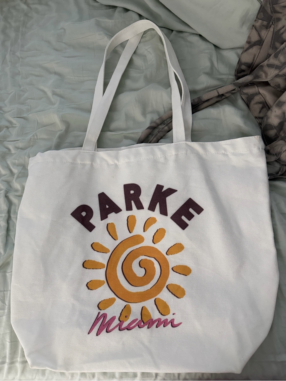 Parke x Miami tote bag